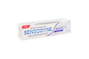 Паста зубная с фтором Глубокая очистка Усовершенствованное отбеливание Sensodyne 75мл