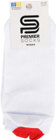 Шкарпетки жін Premier socks 3Д серц кор біл р23-25