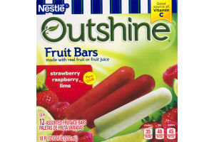 Nestle Outshine Fruit Bars Assorted Fruit Ice Bars - 12 CT