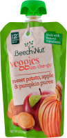 Beech-Nut Stage 2 Veggies On-The-Go Sweet Potato, Apple & Pumpkin Puree