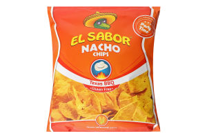 Чипси кукурудзяні зі смаком барбекю Nacho El Sabor м/у 225г