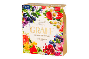 Чай Смакова фантазія Асорті Graff к/у 32х1.5г