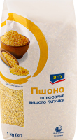 Крупа пшоно шліфоване aro в/ґ м/у 1кг