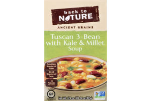 Back to Nature Ancient Tuscan 3-Bean With Kale & Millet Soup