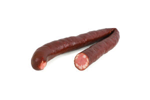 Ковбаса із м'яса птиці Копчена на дубі М'ясний хутір н/к 1ґ кг