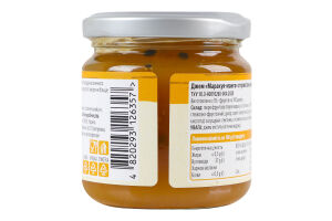 Джем стерилизованный Маракуйя-манго Fine Life с/б 210г