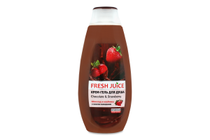 Крем-гель для душу Chocolate&Strawberry Fresh Juice 400мл