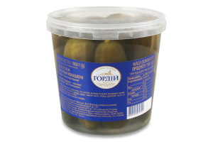 Огірки квашені непастеризовані Гордій відро 1кг