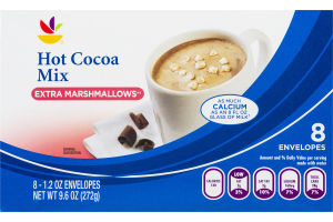 Ahold Hot Cocoa Mix Envelopes Extra Marshmallows - 8 PK