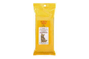 Burt's Bees for Cats Dander Reducing Wipes - 50 CT