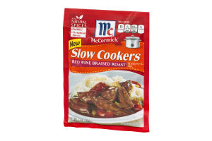 McCormick Slow Cookers Red Wine Braised Roast Seasoning Mix