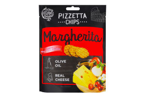 Снеки хрустящие Маргарита Pizzetta Chips Snacks of the World д/п 70г
