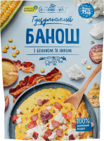 Смесь для приготовления баноша натуральная с беконом и сыром Гуцульский банош Pripravka д/п 160г