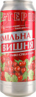 Пиво специальное 500мл 7% полутемное фильтрованное пастеризованное Хмельная вишня Тетерів ж/б