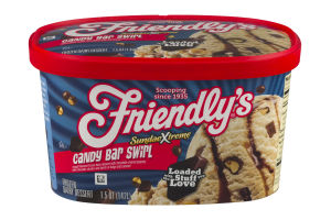 Friendly's SundaeXtreme Frozen Dairy Dessert Candy Bar Swirl