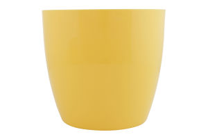 Горщик квіт. Don-Plast AGA 16 см жовтий DA 16 И648 (Польща)