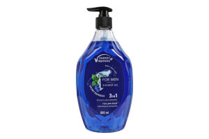Гель для душа 3в1 с ментолом и бергамотом Sport refresh Energy of vitamins 800мл