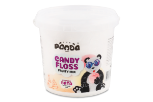 Вата солодка Фруктовий мікс 30г відро Панда