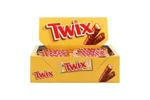 Печиво пісочне з карамеллю вкрите молочним шоколадом Twix м/у 2х25г