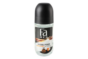 Антиперспирант роликовый Invisible Power Dry Fa Men 50мл