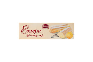 Пирожные Эклеры французские Київ БКК к/у 165г
