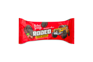 Печиво Rodeo з начинкою з смаком вишні 60г Boni Sano