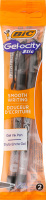 Ручка гелева Gelocity Stic чорна 0,5мм 2шт BiC