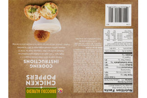 Ahold Chicken Poppers Broccoli Alfredo