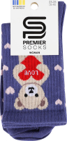 Шкарпетки жін Premier socks Ведм з сер джин р23-25