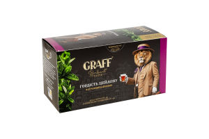 Чай черный байховый Гордость Цейлона Graff к/у 20х2г