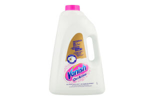 Гель для удаления пятен и отбеливания тканей White Oxi action Vanish 3л
