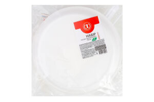 Набор посуды одноразовой на 6персон Пикник ТМ "1" 1шт