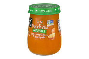 Beech-Nut Naturals Just Carrot, Corn & Pumpkin Stage 2
