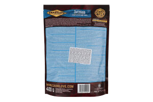 Корм д/котів з чутливим травленням Сенсетів енд Лонг хеір з лососем сухий 400г Карнілав