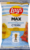 Чипсы картофельные Аргетинский стейк Max Lay's м/у 95г