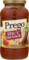 Prego Meat Sauce Spicy Sausage