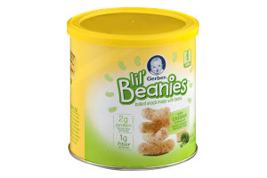 Gerber Lil' Beanies Baked Snack Made with Beans White Cheddar & Broccoli