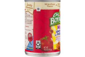 Chef Boyardee Mini Spaghetti & Meatballs