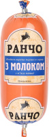 Колбаса вареная из мяса птицы С молоком Ранчо 1с м/у 350г
