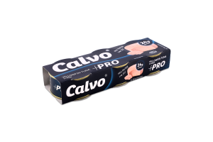 Тунец в собственном соку +Pro Calvo к/у 3х65г