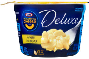 Kraft Macaroni & Cheese Deluxe White Cheddar