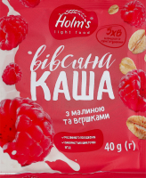 Каша вівсяна з малиною та вершками, 40 г