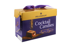 Цукерки шоколадні Cocktail Candies Millennium к/у 170г