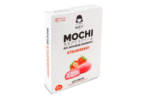 Мороженое клубничное в рисовом тесте Мочи Miss Ti к/у 6х35г