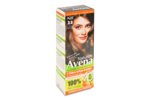 Крем-краска для волос стойкая Naturals №3.0 Avena 1шт