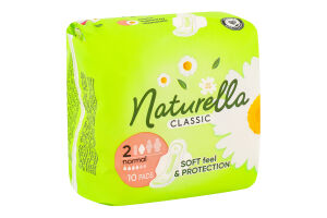 Прокладки гігієнічні ароматизовані Normal Classic Naturella 10шт