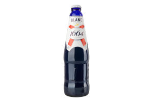 Пиво спеціальне 460мл 4.8% світле пшеничне пастеризоване Blanc Kronenbourg 1664 пл