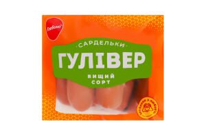 Сардельки Гулівер Глобино в/с кг
