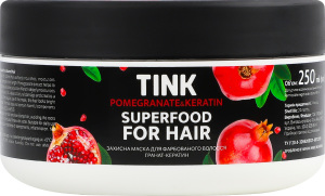 Маска д/фарбованого волосся Гранат-Кератин захисна 250мл Тінк