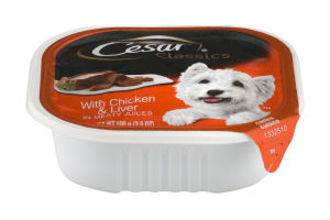 Cesar Classics Caninie Cuisine With Chicken & Liver